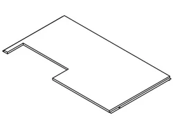 Верхний лист Viessmann AHR/AVR56, 7330239