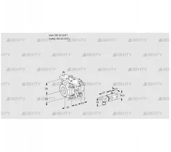 VFC120/20R05-08-2PP (88302319) Регулирующий клапан Kromschroder