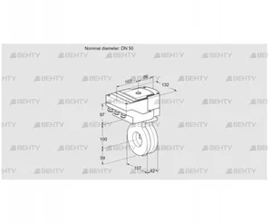 IBA50Z05/40A2AR10 (88301151) Дроссельная заслонка Kromschroder