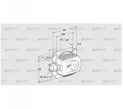 DL 24K-3 (84444640) Датчик-реле давления воздуха Kromschroder