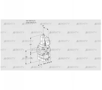 VAG3T50N/NQSRAA (88007121) Газовый клапан с регулятором соотношения Kromschroder