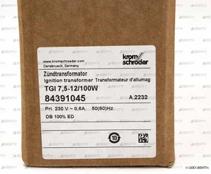 Трансформатор розжига Kromschroder TGI7,5-12/100W