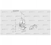 VAG1-/15R/NWBE (88017407) Газовый клапан с регулятором соотношения Kromschroder