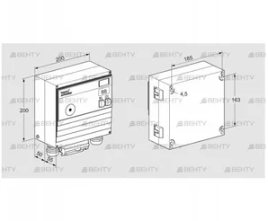 BCU460-10/1WGBP (88612808) Блок управления горением Kromschroder