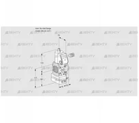 VAD1-/20R/NQ-25A (88014977) Газовый клапан с регулятором давления Kromschroder