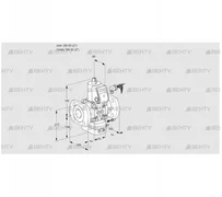 VAH350F/NWAE (88029329) Клапан с регулятором расхода Kromschroder