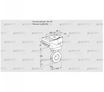 IBGF150/100Z05/20-60W3E (88300494) Дроссельная заслонка Kromschroder