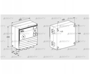 BCU465-3/1L25R3GBD3S2A (88612790) Блок управления горением Kromschroder