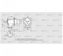 ZIO 200RBZ-450/435-(29)D (84199117) Газовая горелка Kromschroder