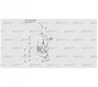 VAV3-/50R/NQSRAK (88027811) Газовый клапан с регулятором соотношения Kromschroder