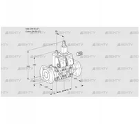 VCS3E50F/50F05NLWR3/PPPP/PPPP (88104256) Сдвоенный газовый клапан Kromschroder