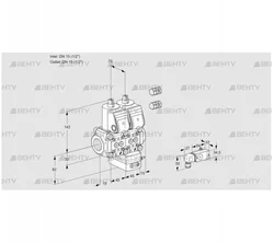 VCD1E15R/15R05ND-100KR3/PP-3/2-PP (88100153) Регулятор давления Kromschroder