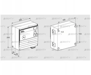 BCU465T-3/1LR3-D2OB1/1 (88612326) Блок управления горением Kromschroder