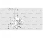 VAH2E40F/40F05HEVWL/PP/PP (88103422) Клапан с регулятором расхода Kromschroder