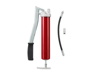 Шприц Pressol PRELIxx 2014.1 с ниппелем для заполнения, со шлангом, красный