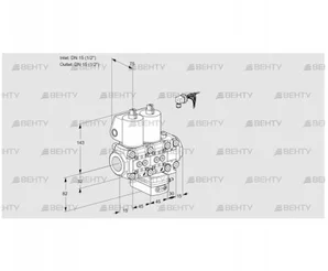 VCD1E15R/15R05ND-50VWL/PPPP/PPPP (88102753) Регулятор давления Kromschroder