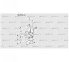VAV240R/NWAE (88033794) Газовый клапан с регулятором соотношения Kromschroder