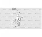 VAS250R/LY (88011812) Газовый клапан Kromschroder