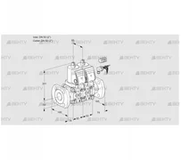 VCS3E50F/50F05NNKGR8/PPPP/PPPP (88107659) Сдвоенный газовый клапан Kromschroder