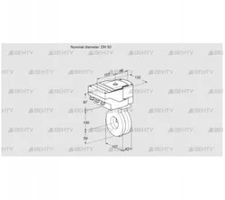 IBG50Z05/20-15W3E (88301746) Дроссельная заслонка Kromschroder