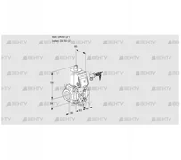 VAS350R/NW (88004317) Газовый клапан Kromschroder