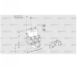 VCD1E15R/15R05ND-100WL3/2-PP/PP-3 (88103646) Регулятор давления Kromschroder