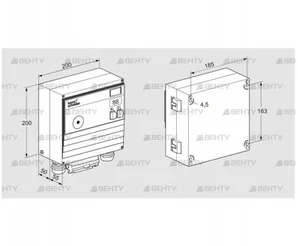 BCU465-3/1LW3GBPAC (88614713) Блок управления горением Kromschroder