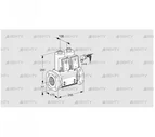 VCS665F05NNWRB/PPPP/PPPP (88203100) Сдвоенный газовый клапан Kromschroder