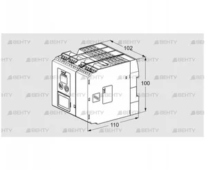 BCU560QC0F0U0D0K1-E (88670295) Блок управления горением Kromschroder