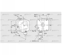 DG 400UG-3 (84447596) Датчик-реле давления газа Kromschroder