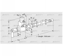 ZMI 25TB1000N (84234105) Пилотная горелка Kromschroder