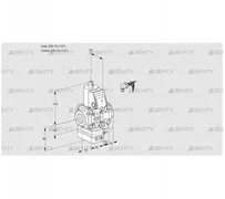 VAH1E15R/15R05HEVWR/PP/PP (88102851) Клапан с регулятором расхода Kromschroder