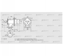 ZIO 200KB-250/235-(34)D (84277036) Газовая горелка Kromschroder