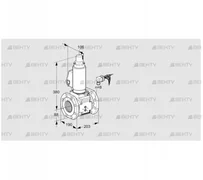 VAS780F05LWGLB/PP/MM (88204116) Газовый клапан Kromschroder