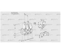 VCS1E20R/20R05NNWR/PP-2/PPBY (88104988) Сдвоенный газовый клапан Kromschroder