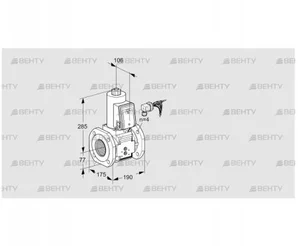 VAS665F05NKB/PP/PP (88203094) Газовый клапан Kromschroder