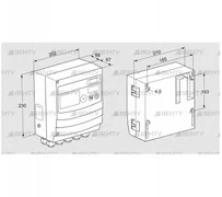 BCU460W3P1C1D0000K1E1-/LM400WF0O0E1- (88680245) Блок управления горением Kromschroder