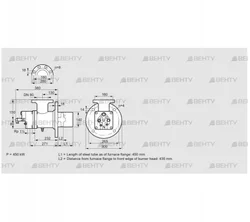 BIO 140RD-450/435-(27)E (84008158) Газовая горелка Kromschroder