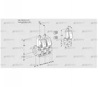 VCS3E65R/65R05NNWR3/PPPP/PPZS (88106722) Сдвоенный газовый клапан Kromschroder