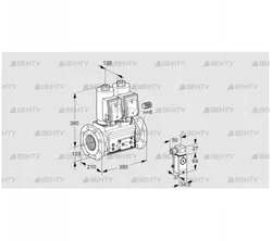 VCS8100F05NNKSR3E/PPPP/PPP4 (88202912) Сдвоенный газовый клапан Kromschroder