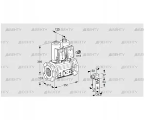 VCS8100F05NNKSR3E/PPPP/PPP4 (88202912) Сдвоенный газовый клапан Kromschroder