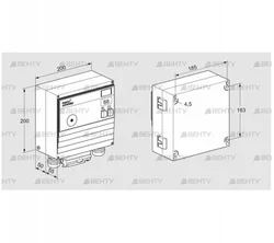 BCU460-5/1LW3GBPS3 (88614389) Блок управления горением Kromschroder