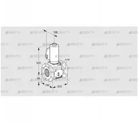 VAS7T80A05NKGLB/PP/PP (88206837) Газовый клапан Kromschroder