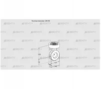 BVGF80W05 (88300046) Дроссельная заслонка Kromschroder