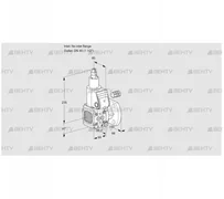 VAS2-/40F/LQ (88006519) Газовый клапан Kromschroder