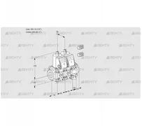 VCS1E15R/25R05NNVWR3/PPPP/PPPP (88101729) Сдвоенный газовый клапан Kromschroder