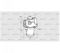 GIK 50R02-5B (03155159) Регулятор соотношения газ/воздух Kromschroder