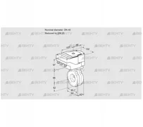 IBG40/25W05/20-30Q3E (88302400) Дроссельная заслонка Kromschroder