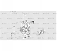 VCV1E25R/25R05FNVKWR/2-PP/PPPP (88103819) Клапан с регулятором соотношения Kromschroder