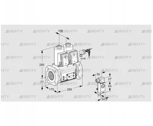 VCS665F05NNWRE/P2P3/PPPP (88203031) Сдвоенный газовый клапан Kromschroder